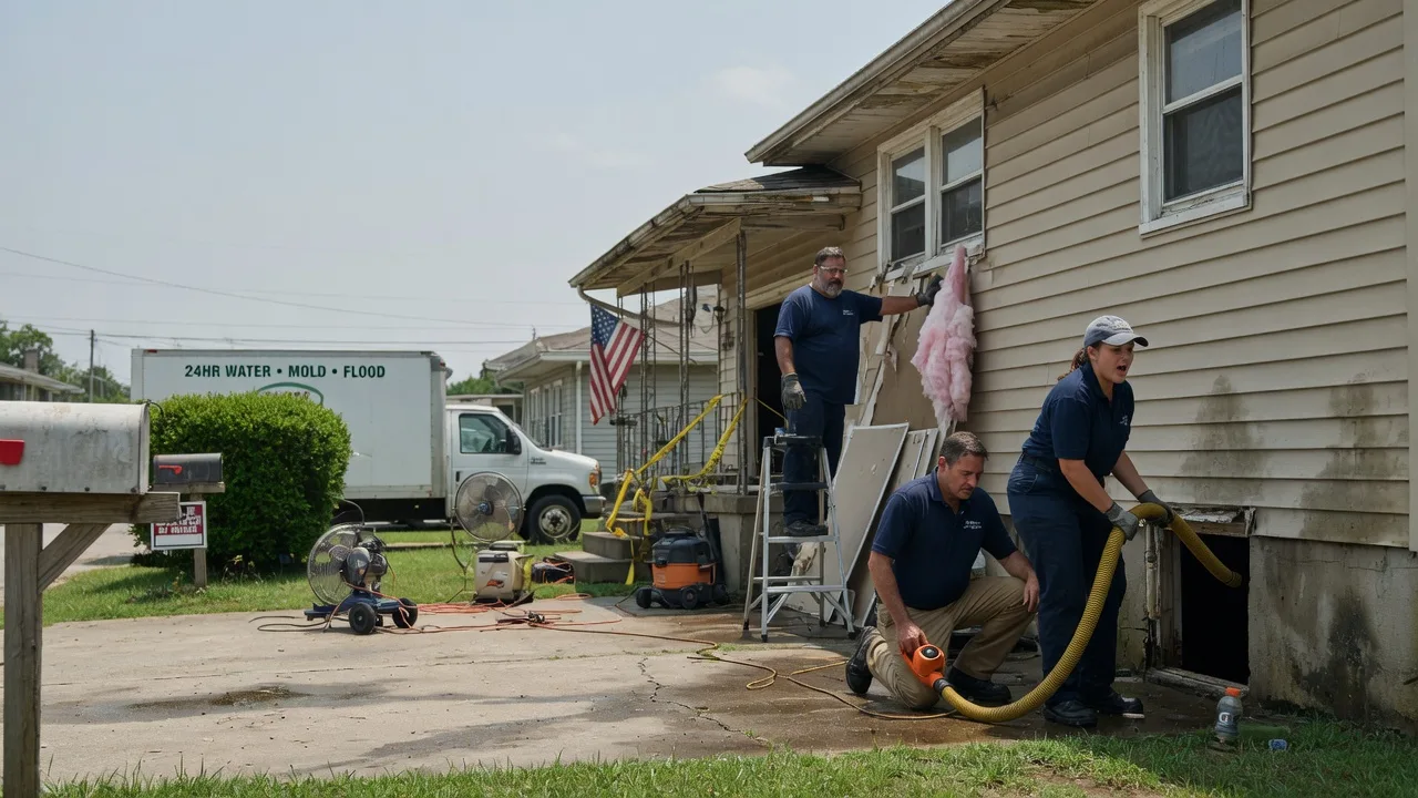 Water Damage Repair in Leicester, NC near me